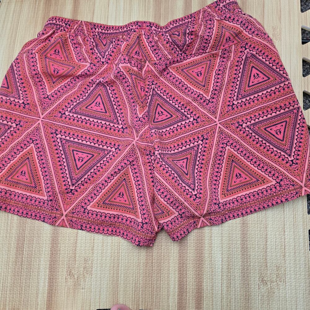 Women's Patagonia Pink Triangle Print Baggies Shorts Size Medium - Picture 5 of 5